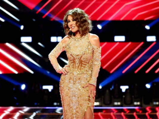 The Diva Samira Said shining in the grand Final of mbc the voice